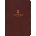 Rvr 1960 Biblia Compacta Letra Grande, Marrón Piel Fabricada