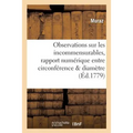 Observations Sur Les Incommensurables, Où l'On Prouve Qu'il n'y a Point de Rapport Numérique: Entre La Circonférence & Le Diamètre