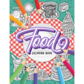 FOOD Coloring Book: A Fun Coloring Gift Book for Adults Relaxation with Stress Relieving Food Designs