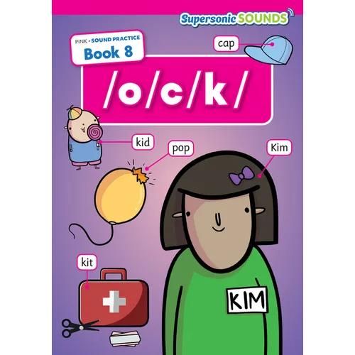 Pink Sound Practice Book 8 /O/C/K