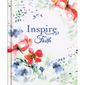 Inspire Faith Bible Large Print Nlt, Filament Enabled (Hardcover, Wildflower Meadow): The Bible for Coloring & Creative Journaling