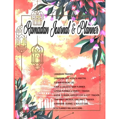 Ramadan Journal & Planner: Ramadan Gift For Women Mom, Islamic Fasting Tracker Ramadan Reflections Goal Tracker To Do List Undated(8.5x11)" 70 Pages