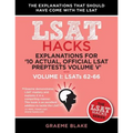 Explanations for '10 Actual, Official LSAT Preptests Volume V': Lsats 62-71 - Volume I: Lsats 62-66 (LSAT Hacks)