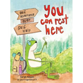 You Can Rest Here: Self-Acceptance Over Self-Help from Justfrogetaboutit