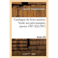 Catalogue de livres anciens, reliés en maroquin avec armoiries