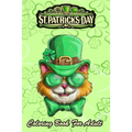 St Patricks Day Coloring Book For Adult: Kitty Cat Leprechaun - An Adult Coloring Books St Patrick for Kids, Adults with Beautiful Irish Shamrock, Lep