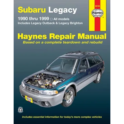 Subaru Legacy Includes Legacy Outback & Legacy Brighton 1990-99
