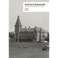Archives and Manuscripts Volume 51 Number 2