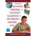 Improving Reading, Writing, and Content Learning for Students in Grades 4-12