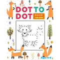 Dot to Dot Books for kids Ages 4-8: Connect the dots book for Kids with fun Animal. Workbook Game, Puzzles & Coloring