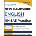 New Hampshire Statewide Assessment System Test Prep: Grade 7 English Language Arts Literacy (ELA) Practice Workbook and Full-length Online Assessments