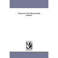Prospectus of the Minong mining company.