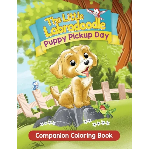 Puppy Pickup Day Companion Coloring Book