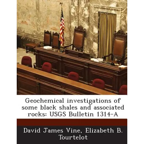 Geochemical investigations of some black shales and associated rocks: USGS Bulletin 1314-A