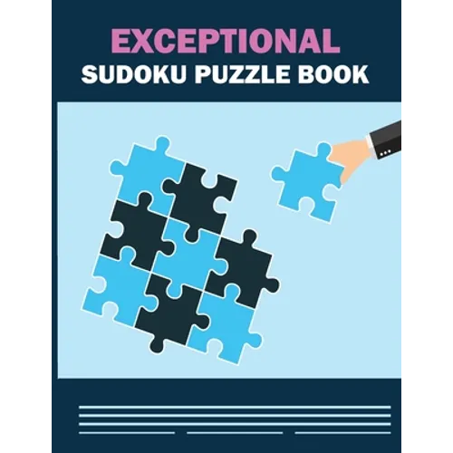 Funster 600+ Unique Sudoku Puzzles Easy to Hard: Exceptional Brain Games Big Sudoku Book for Adults and Teens