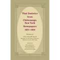 Vital Statistics from Chittenango, New York, Newspapers, 1831-1854