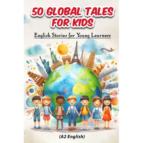 50 Global Tales for Kids: English Stories for Young Learners (A2 English): Explore Cultures, Learn English: 50 Engaging Short Stories for Kids Ages 6-