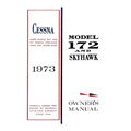 Cessna 1973 Model 172 and Skyhawk Owner's Manual