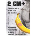 2CM+ Aumenta realmente el pene hasta 2 centímetros