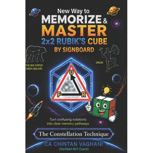 New Way to MEMORIZE & MASTER 2x2 Rubik's Cube By Signboard: No Need to Remember Boring Letter Algorithm For Beginners of All Ages
