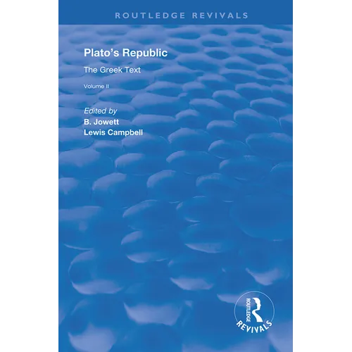 Plato's Republic (Vol 2): The Greek Text
