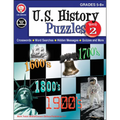 U.S. History Puzzles, Book 2, Grades 5 - 8