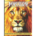 Mystery colors creative color by number & discover magic: Stress Relieving Patterns Color by Number Adult Coloring Book Mystery