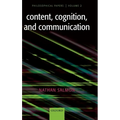 Content, Cognition, and Communication: Philosophical Papers II
