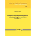 Systematisch Variierte Kontextaufgaben Und Ihr Einfluss Auf Kognitive Und Affektive Schulerfaktoren