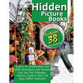 Hidden Picture Book for Adults: Explore 38 Detailed Black and White Illustrations with Intricate Seek and Find Challenges. Enhance Cognitive Skills an