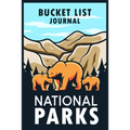 US National Parks Bucket List: US National Parks Journal with List of All National Parks - Adventure Planner Book