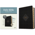 KJV Wide Margin Bible, Filament Enabled (Hardcover Leatherlike, Ornate Tile Black, Indexed, Red Letter)