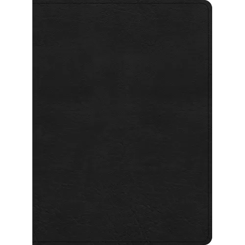 KJV Study Bible, Large Print Edition, Black Leathertouch