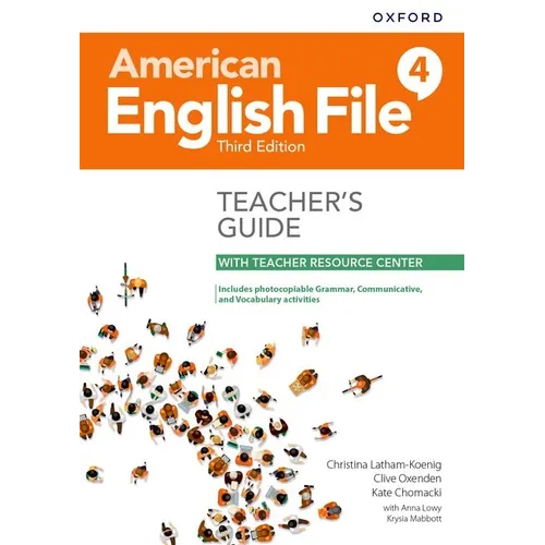 American English File 3e Teachers Book 4 Pack