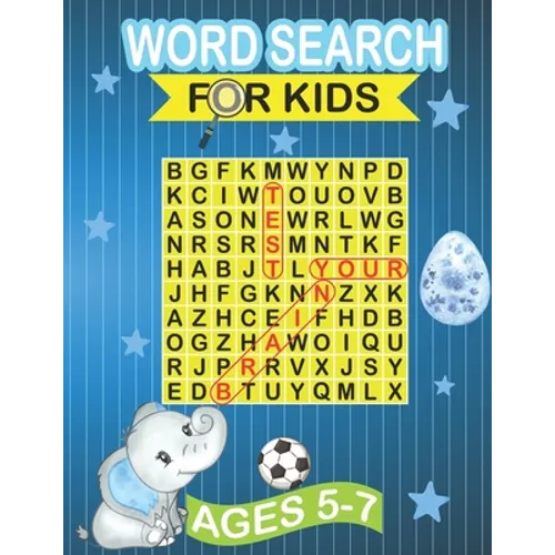Word Search for Kids Ages 5-7: Word Search Puzzles for kids and find word