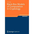 Black-Box Models of Computation in Cryptology