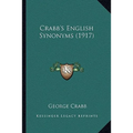 Crabb's English Synonyms (1917)