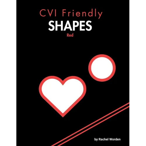 CVI Friendly Shapes; Red
