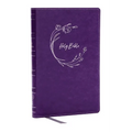 KJV Holy Bible: Ultra Thinline, Purple Leathersoft, Red Letter, Comfort Print: King James Version