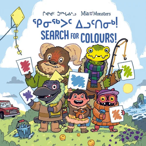 MIA and the Monsters Search for Colours: Bilingual Inuktitut and English Edition