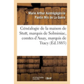 Généalogie de la Maison de Stutt, Marquis de Solminiac, Comtes d'Assay, Marquis de Tracy