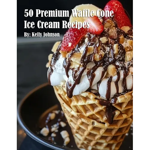 50 Premium Waffle Cone Ice Cream Recipes