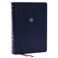 Kjv, the Woman's Study Bible, Blue Leathersoft, Red Letter, Full-Color Edition, Comfort Print: Receiving God's Truth for Balance, Hope, and Transforma