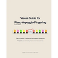 Visual Guide for Piano Arpeggio Fingering: Practice guide & reference for arpeggio fingering