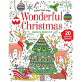 Wonderful Christmas: Coloring Book: Color-Your-Own Gallery Wall Art
