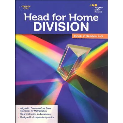 Head For Home Math Skills: Division, Book 2