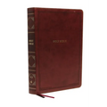 Nkjv, Reference Bible, Super Giant Print, Leathersoft, Brown, Red Letter Edition, Comfort Print: Holy Bible, New King James Version