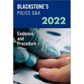 Blackstone's Police Q&A Volume 2: Evidence and Procedure 2022