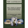 Leisy V. Hardin U.S. Supreme Court Transcript of Record with Supporting Pleadings