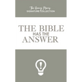 The Bible Has the Answer